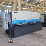 QC12Y තහඩු ලෝහ තහඩුවක් සහිත කදම්බ කම්බි හයිඩ්රොලික් විදින යන්ත්රය