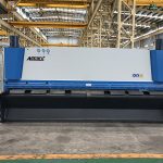 උණුසුම් විකිණුම් ලෝහ පත්රයක් හයිඩ්රොලික් ෂර්නිං යන්ත (QC11Y-16X3200)