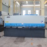 ඉහළ නිරවද්යතාව QC11y-16 * 6000 හයිඩ්රොලික්ගේ කැපුම් යන්ත්ර ගිලෝටීන් වර්ගයකි