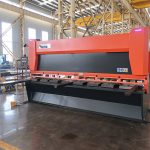 හයිඩ්රොලික් විදින යන්ත්ර QC12y-6X3200 හයිඩ්රොලික් කපන යන්ත්රය හයිඩ්රොලික් ගිලෝටෝනිං ප්රවාහනය